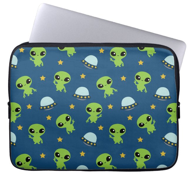 Außerirdischen Laptop Sleeve (Vorderseite)