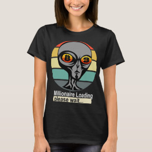 Außerirdischen Leiter der Cryptowährung Trader Fut T-Shirt