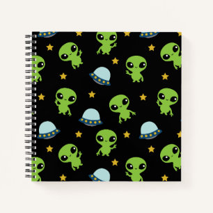 Außerirdischen-Notebook Notizbuch