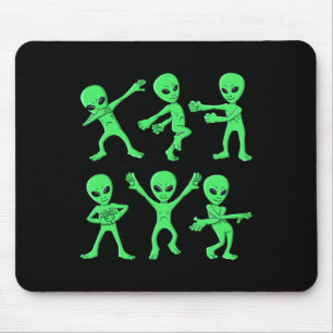 Außerirdischen tanzen Challenge Boys Girls Kinder Mousepad
