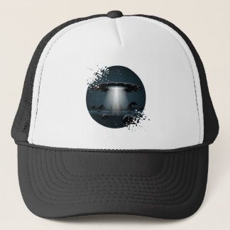 Außerirdischen und UFO Truckerkappe