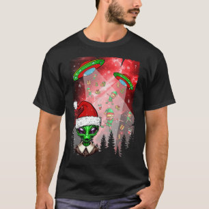 Außerirdischen Unidentifiziertes Flying Object Wei T-Shirt