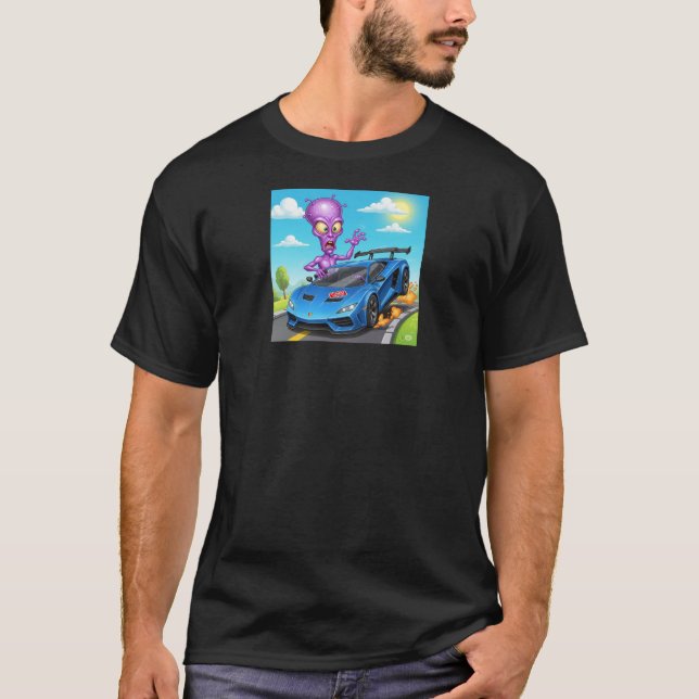 Außerirdischer T-Shirt (Vorderseite)