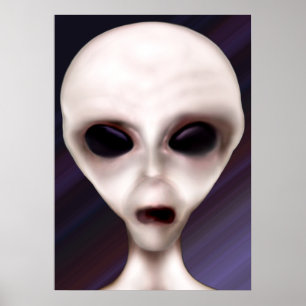 Außerirdisches biologisches Wesen Poster