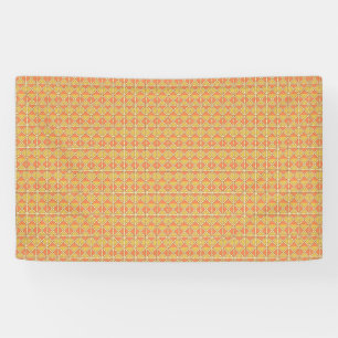 Äußern Sie Ihren Stil mit lebhaftem Orange und Gel Banner