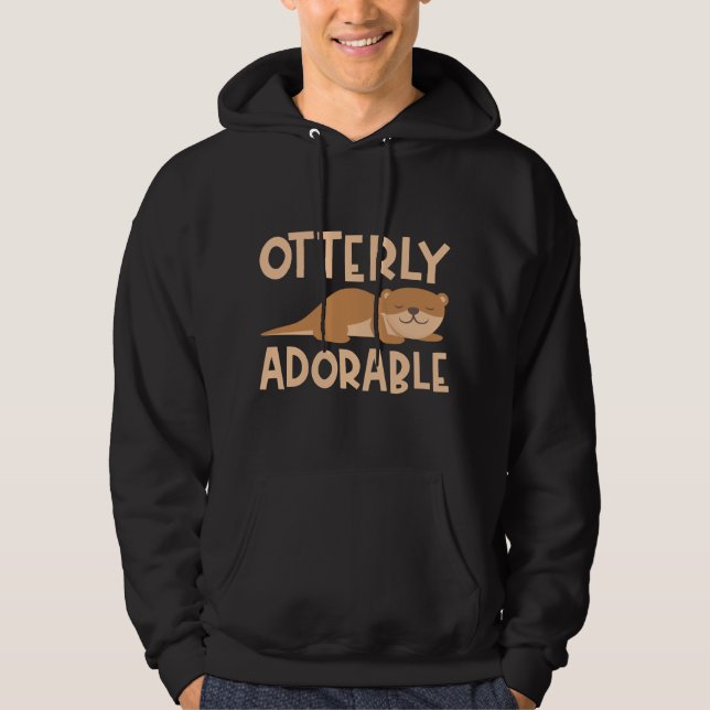 außerordentlich erfreulich hoodie (Vorderseite)