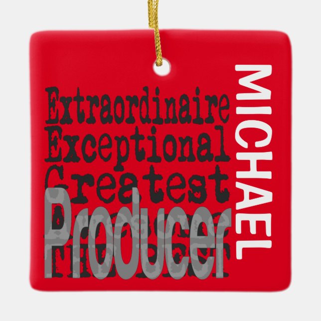 Außerordentlicher Hersteller CUSTOM Keramikornament (Vorderseite)