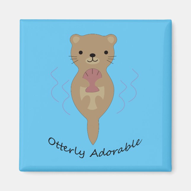 Außerordentlicher Otter Magnet (Vorne)
