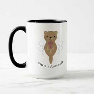 Außerordentlicher Otter Tasse