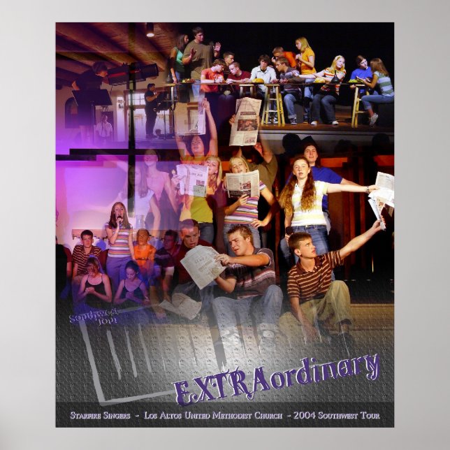 Außerordentliches Poster (Vorne)