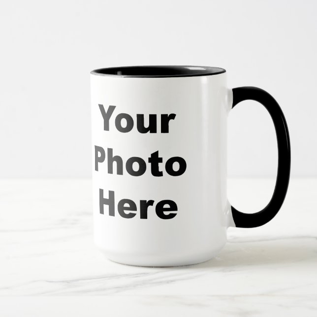 Aussi bon que l'or personnalisé Ringer café Mug (Droite)