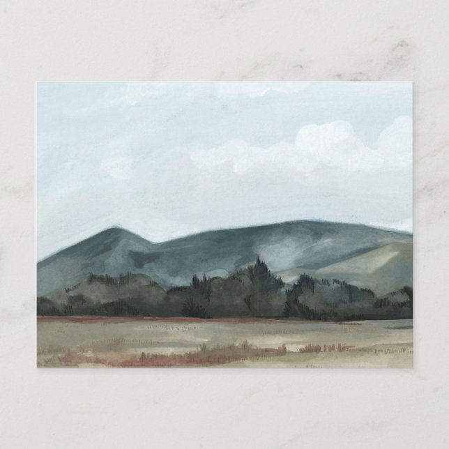 Aussicht auf Bauernhof Postkarte (Vorderseite)