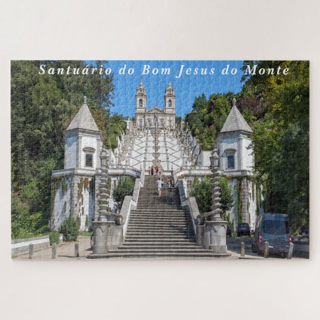 Aussicht auf Bom Jesus do Monte. (Horizontal)