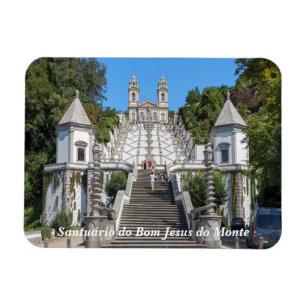 Aussicht auf Bom Jesus do Monte. Magnet