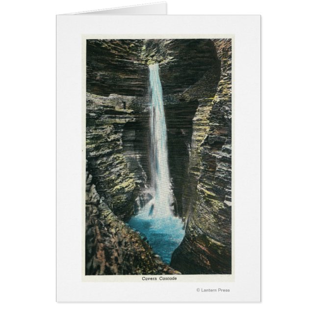 Aussicht auf Cavern Cascade (Vorne)