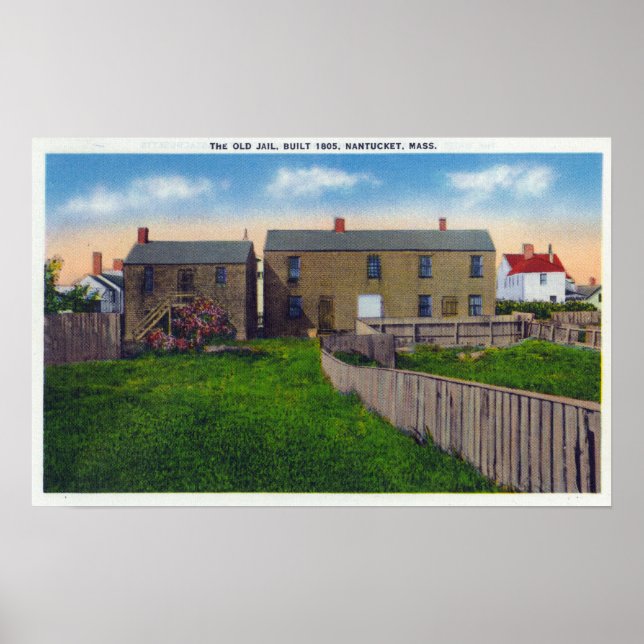 Aussicht auf das alte Gefängnis Poster (Vorne)