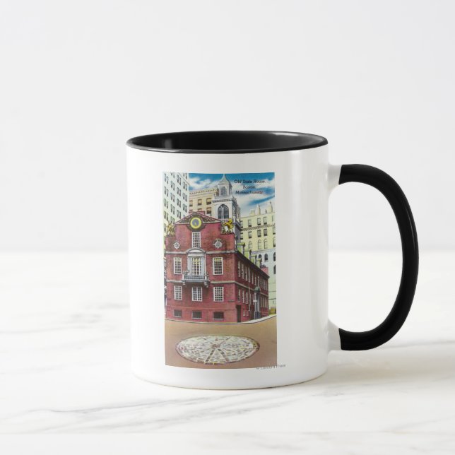 Aussicht auf das alte Staat Tasse (Rechts)