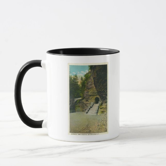 Aussicht auf das Amphitheater Tasse (Links)