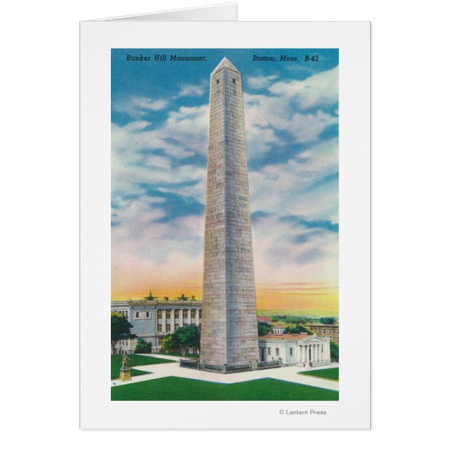 Aussicht auf das Bunker Hill Monument (Vorne)