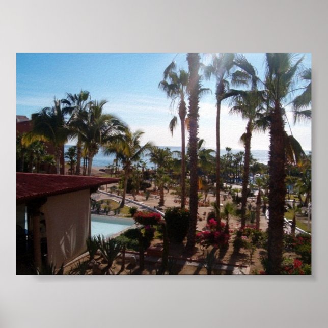 Aussicht auf das Cabo Hotel Poster (Vorne)