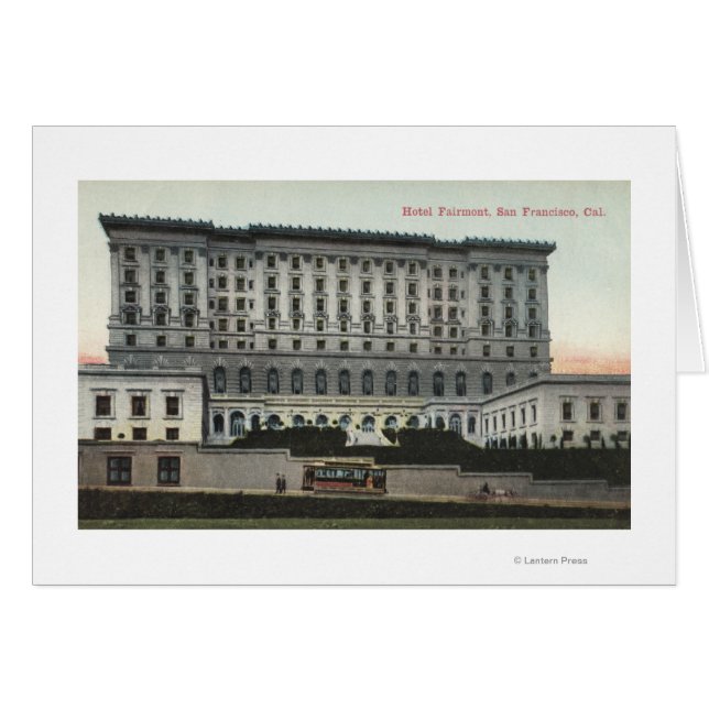 Aussicht auf das Fairmont Hotel (Vorderseite (Horizontal))