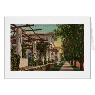 Aussicht auf das Hotel Maryland & Pergola