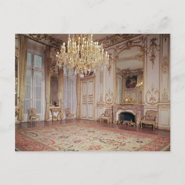 Aussicht auf das Innere des Grand Salon Postkarte (Vorderseite)