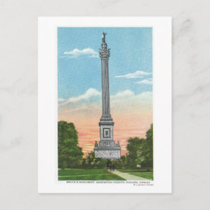 Aussicht auf das Monument Brock Postkarte