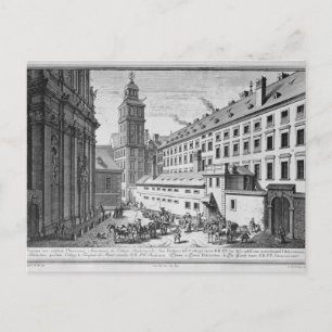 Aussicht auf das neue Observatorium im Jesuit Postkarte