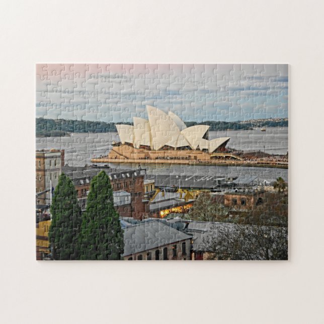 Aussicht auf das Opernhaus Sydney - 11x14 - 252 St (Horizontal)