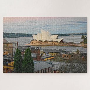 Aussicht auf das Opernhaus Sydney - 20x30 - 1014 S