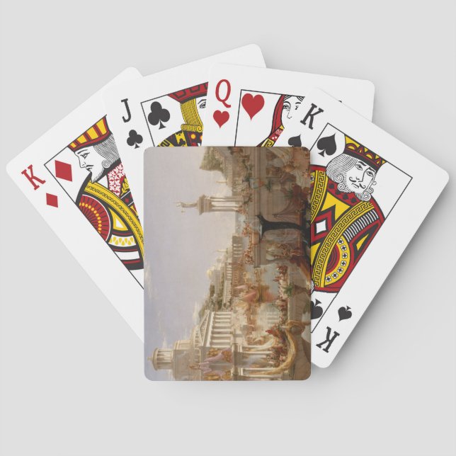 Aussicht auf das Römische Reich (Konsummation of E Spielkarten (Rückseite)