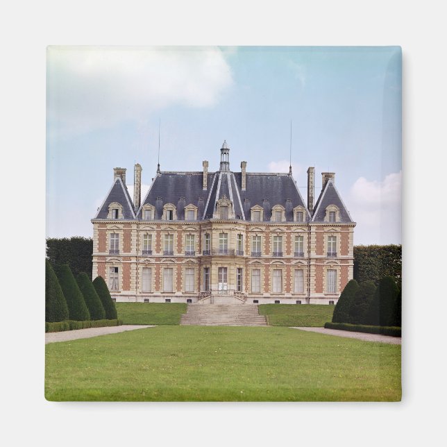 Aussicht auf das Schloss Magnet (Vorne)