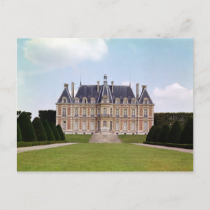 Aussicht auf das Schloss Postkarte