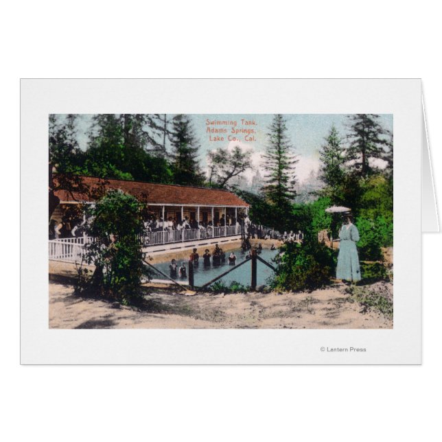 Aussicht auf das SchwimmbadAdams Springs, CA (Vorderseite (Horizontal))