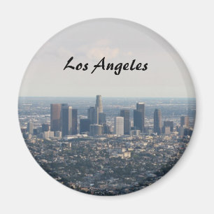 Aussicht auf das Stadtzentrum von Los Angeles Magnet