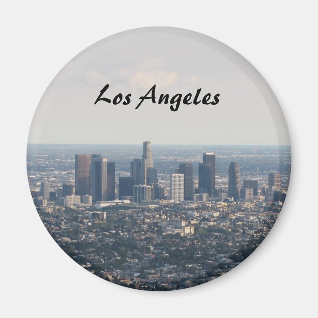 Aussicht auf das Stadtzentrum von Los Angeles Magnet (Vorne)