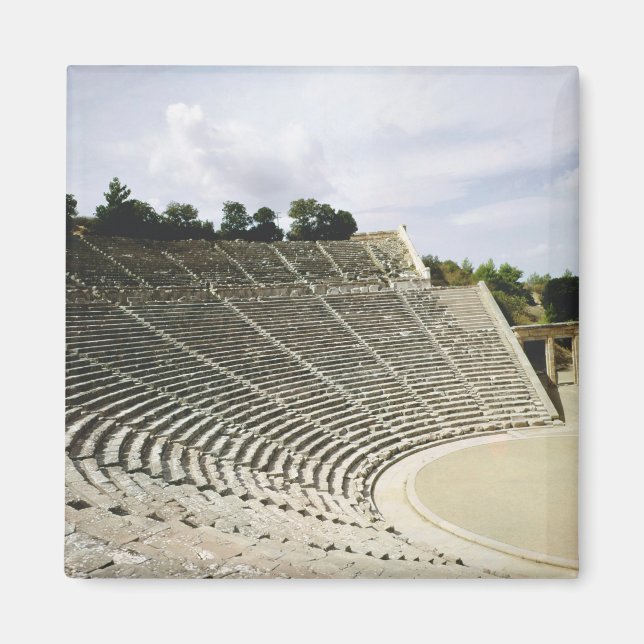 Aussicht auf das Theater, c.360 v. Chr. Magnet (Vorne)