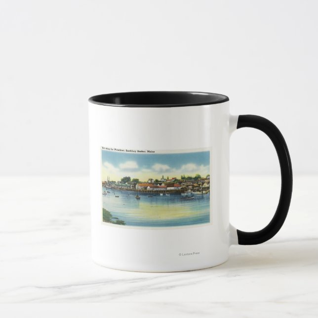 Aussicht auf das Wasser Tasse (Rechts)