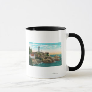 Aussicht auf den Atkinson Leuchtturm Tasse