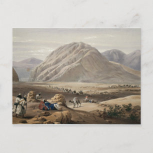 Aussicht auf den Berg Baba-Naunee, aus "Skizzen i Postkarte