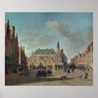 Aussicht auf den Grote Markt in Haarlem
