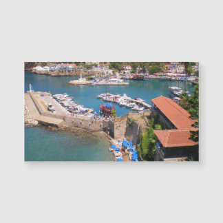 Aussicht auf den Hafen, Strand Mermerly in der Sta Magnetkarte