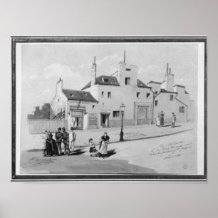 Aussicht auf den Hafen von Maternite, August 1886 Poster