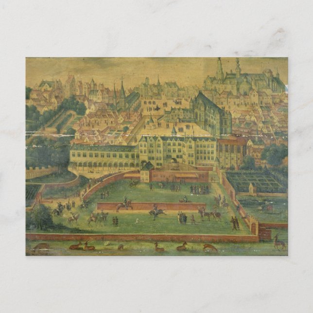 Aussicht auf den Königlichen Palast, Brüssel Postkarte (Vorderseite)