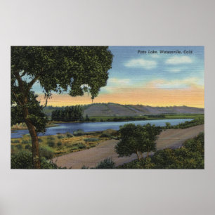 Aussicht auf den Pinto-See Poster