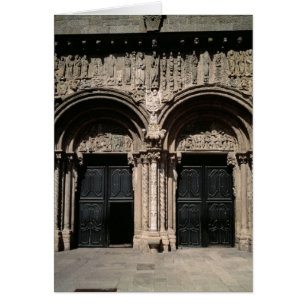 Aussicht auf den Portico de las Platerias