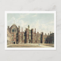 Aussicht auf den Quadrangle im Hampton Court Palac