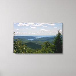 Aussicht auf den Sacandaga-See vom Hadley Leinwanddruck