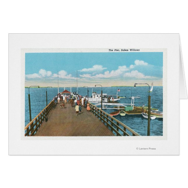 Aussicht auf den Salem Willows Pier (Vorderseite (Horizontal))